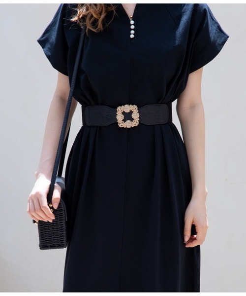 CHILLE（チル）の「デコラティブモチーフベルト（ベルト・レディース・ブラック・FREE）」の7枚目の写真