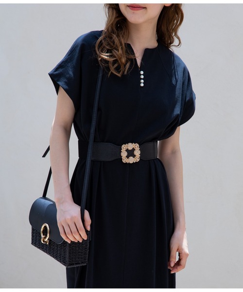 CHILLE（チル）の「デコラティブモチーフベルト（ベルト・レディース・ブラック・FREE）」の8枚目の写真