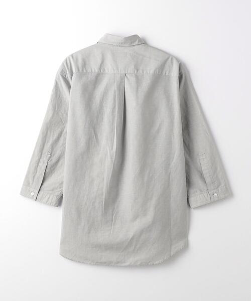 green label relaxing(グリーンレーベルリラクシング)の「イージーリネン ボタンダウンカラー 7分袖 シャツ(シャツ/ブラウス・メンズ・グレー/ケリー/ロイヤルブルー・S/M/XL/L/XXL)」の11枚目の写真