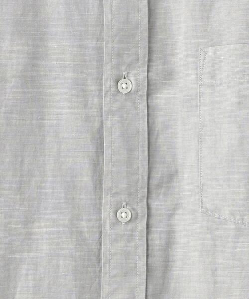 green label relaxing(グリーンレーベルリラクシング)の「イージーリネン ボタンダウンカラー 7分袖 シャツ(シャツ/ブラウス・メンズ・グレー/ケリー/ロイヤルブルー・S/M/XL/L/XXL)」の17枚目の写真