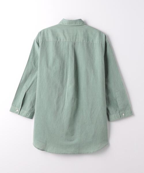 green label relaxing(グリーンレーベルリラクシング)の「イージーリネン ボタンダウンカラー 7分袖 シャツ(シャツ/ブラウス・メンズ・グレー/ケリー/ロイヤルブルー・S/M/XL/L/XXL)」の19枚目の写真