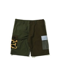 CRAZY PATTERN 6 POCKET WIDE FIT SHORTS M