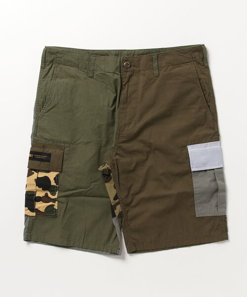 A BATHING APE(アベイシングエイプ)の「CRAZY PATTERN 6 POCKET WIDE FIT SHORTS M(その他パンツ・メンズ・マルチ・XX-LARGE/MEDIUM/X-LARGE/LARGE/SMALL)」の2枚目の写真