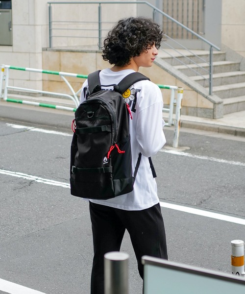 NIXON(ニクソン)の「【NIXON/ニクソン】Ransack Backpack II 海洋プラスチック採用 サステイナブルモデル バックパック A4サイズ15インチPC収納可能(バックパック/リュック・メンズ・ブラック系その他・FREE)」の18枚目の写真