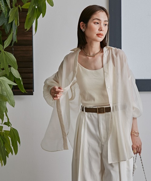 LB.03/バックシャーリングシアーシャツ