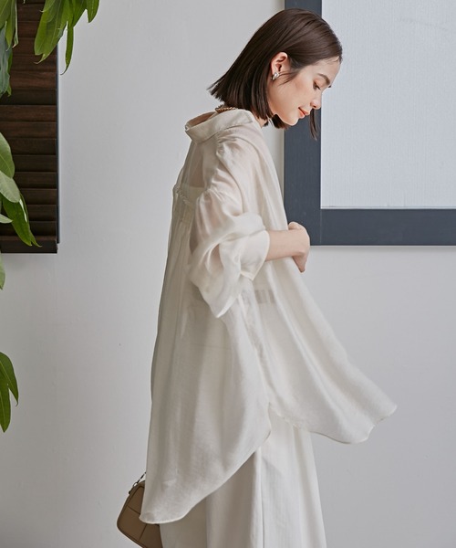 LB.03/バックシャーリングシアーシャツ