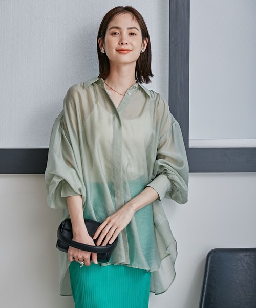 LB.03/バックシャーリングシアーシャツ