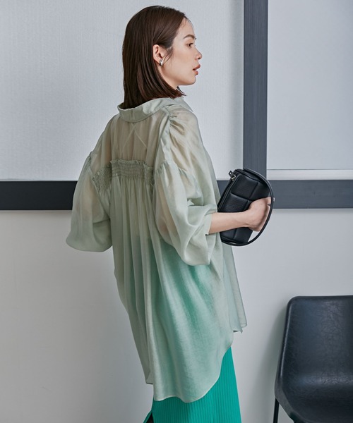 LB.03/バックシャーリングシアーシャツ