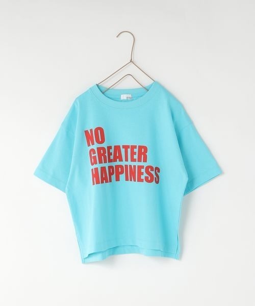 LOWRYS FARM（ローリーズファーム）の「ロゴプリントＴシャツ　904524（Tシャツ/カットソー・キッズ・グレー/ブルー/ホワイト×ブルー/ホワイト×ブラック・110cm/120cm/130cm/140cm/150cm）」の14枚目の写真