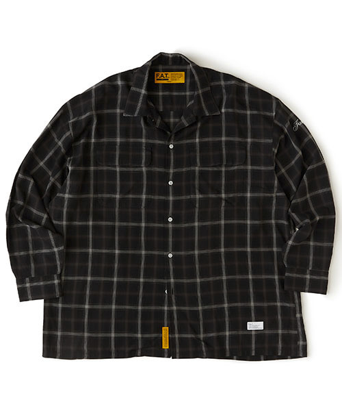 FAT（エフエイティー）の「BIGAMBLE（シャツ/ブラウス・メンズ・ブラック/ホワイト・SKINNY(L)/FAT(XL)/JUMBO(XXL)/TITCH(M)）」の2枚目の写真