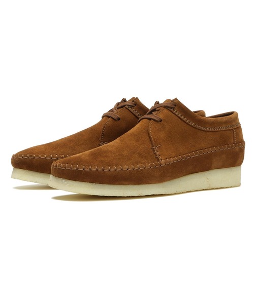 Clarks(クラークス)の「WEAVER 26165082(モカシン/デッキシューズ・メンズ・ブラウン・6h/7/7h/8/10/8h/9h/9/6)」の3枚目の写真