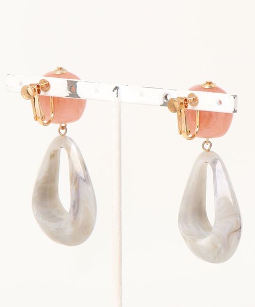 ROOM（-）の「jelly pulp earring（イヤリング・レディース・ピンク・FREE）」の2枚目の写真