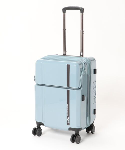 HeM(ヘム)の「【HeM/ヘム】 TOP OPEN S スーツケース SAC'S BAR 別注 35L(43L)(スーツケース/キャリーバッグ・レディース・アクア/ガンメタ/モカ/ピンク/ホワイト/ブラック/グリーン系その他・FREE)」の6枚目の写真