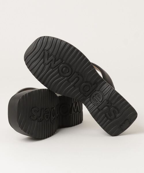 B'2nd（ビーセカンド）の「WONDERS (ワンダーズ)トングサンダル（サンダル・レディース・ブラック・36/39/35）」の3枚目の写真