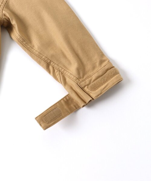 BREEZE(ブリーズ)の「【合体シリーズ】ショートモッズコート(モッズコート・キッズ・キャメル/カーキ・110/90/150/130/140/120/100)」の6枚目の写真