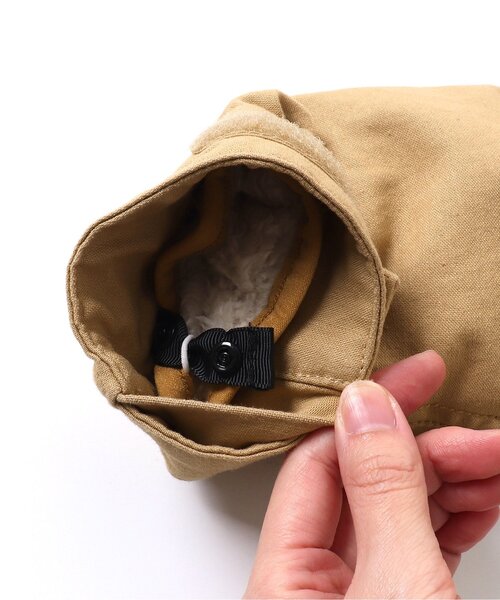 BREEZE(ブリーズ)の「【合体シリーズ】ショートモッズコート(モッズコート・キッズ・キャメル/カーキ・110/90/150/130/140/120/100)」の10枚目の写真