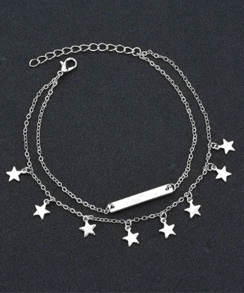 Mayree（メイリー）の「【float】2連 スター デザイン アンクレット（アンクレット・レディース・シルバー/ゴールド・FREE）」の2枚目の写真