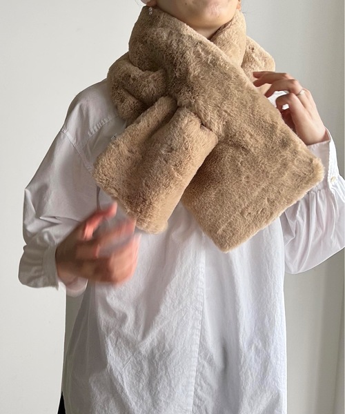 セール】ST:PB/FUR MUFFLER ファーマフラー（マフラー）｜COMMON