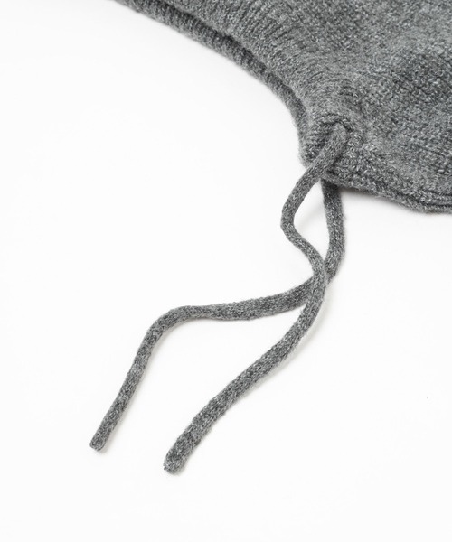 LEPSIM（レプシィム）の「バラクラバ　966358（ネックウォーマー/スヌード・レディース・グレー/オレンジ/アイボリー・ONE SIZE）」の12枚目の写真