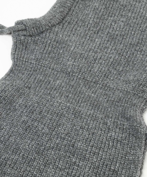 LEPSIM（レプシィム）の「バラクラバ　966358（ネックウォーマー/スヌード・レディース・グレー/オレンジ/アイボリー・ONE SIZE）」の13枚目の写真