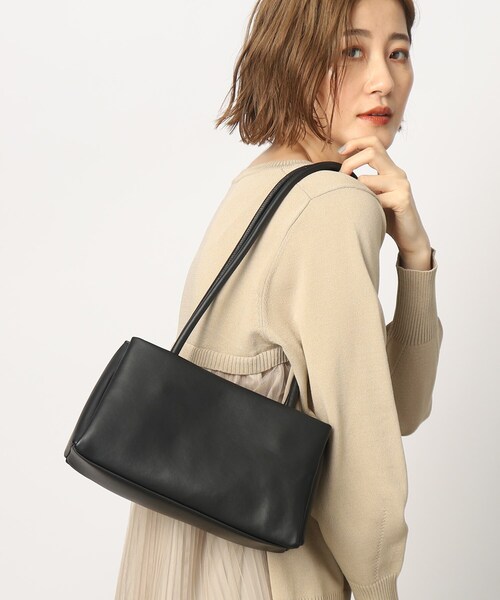 grove（グローブ）の「◆ロングハンドルあおりトート（トートバッグ・レディース・ブラック/グレー/ダークオレンジ・00）」の9枚目の写真