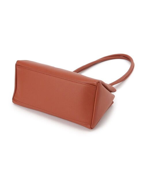 grove（グローブ）の「◆ロングハンドルあおりトート（トートバッグ・レディース・ブラック/グレー/ダークオレンジ・00）」の17枚目の写真