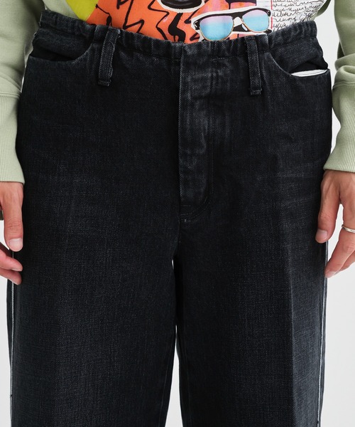 TANAKA(タナカ)の「【TANAKA / タナカ】THE SELVEDGE JEAN TROUSERS/ザセルヴィッチジーンズデニム(デニムパンツ・メンズ・ブラック・28inch/30inch/32inch)」の8枚目の写真