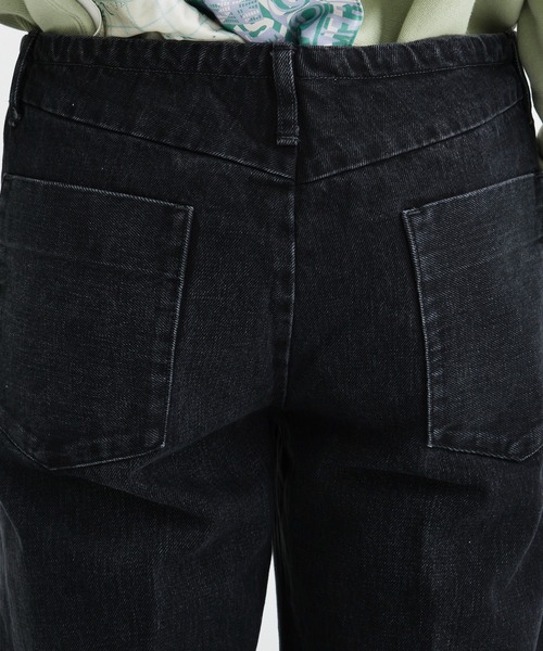 TANAKA(タナカ)の「【TANAKA / タナカ】THE SELVEDGE JEAN TROUSERS/ザセルヴィッチジーンズデニム(デニムパンツ・メンズ・ブラック・28inch/30inch/32inch)」の9枚目の写真