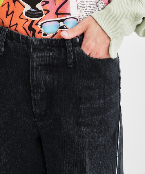 TANAKA(タナカ)の「【TANAKA / タナカ】THE SELVEDGE JEAN TROUSERS/ザセルヴィッチジーンズデニム(デニムパンツ・メンズ・ブラック・28inch/30inch/32inch)」の10枚目の写真