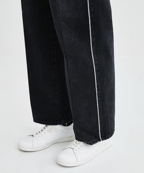 TANAKA(タナカ)の「【TANAKA / タナカ】THE SELVEDGE JEAN TROUSERS/ザセルヴィッチジーンズデニム(デニムパンツ・メンズ・ブラック・28inch/30inch/32inch)」の11枚目の写真