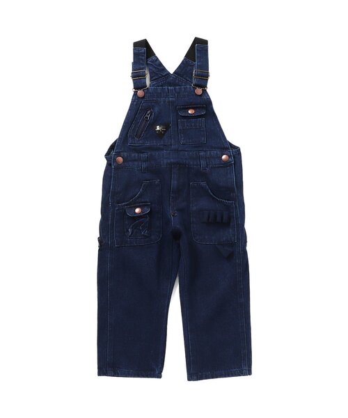F.O.KIDS（エフオーキッズ）の「BIG BEN OVERALL mini（サロペット/オーバーオール・キッズ・インディゴブルー/ベージュ/ブラック・150/100/130/90/110/140/120）」の3枚目の写真
