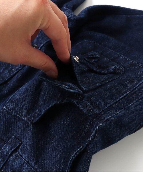 F.O.KIDS（エフオーキッズ）の「BIG BEN OVERALL mini（サロペット/オーバーオール・キッズ・インディゴブルー/ベージュ/ブラック・150/100/130/90/110/140/120）」の6枚目の写真