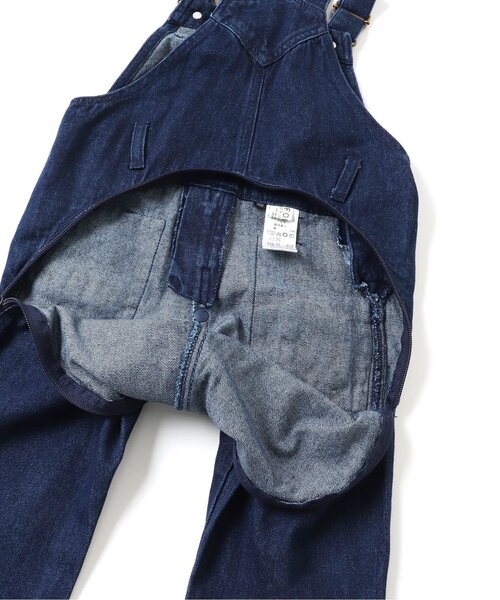 F.O.KIDS（エフオーキッズ）の「BIG BEN OVERALL mini（サロペット/オーバーオール・キッズ・インディゴブルー/ベージュ/ブラック・150/100/130/90/110/140/120）」の8枚目の写真