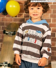 WEB限定 セサミストリート キャラクターフーディ