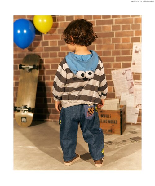 セール】WEB限定 セサミストリート キャラクターフーディ（パーカー