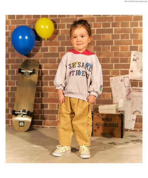 セール】WEB限定 セサミストリート キャラクターフーディ（パーカー