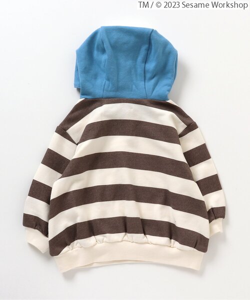 apres les cours（アプレレクール）の「WEB限定 セサミストリート キャラクターフーディ（パーカー・キッズ・ブルー/レッド・100/80/90/130/120/110）」の12枚目の写真