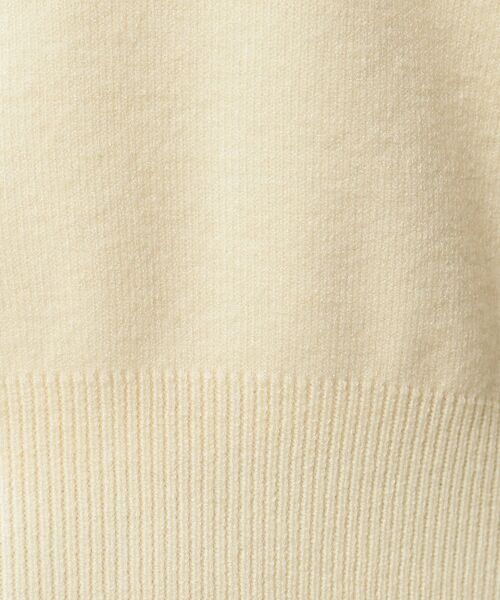 grove（グローブ）の「◆カラーニットパフスリーブプルオーバー（ニット/セーター・レディース・ブラック/イエロー/ブルー/オレンジ/ダークグリーン/アイボリー・02/01）」の14枚目の写真