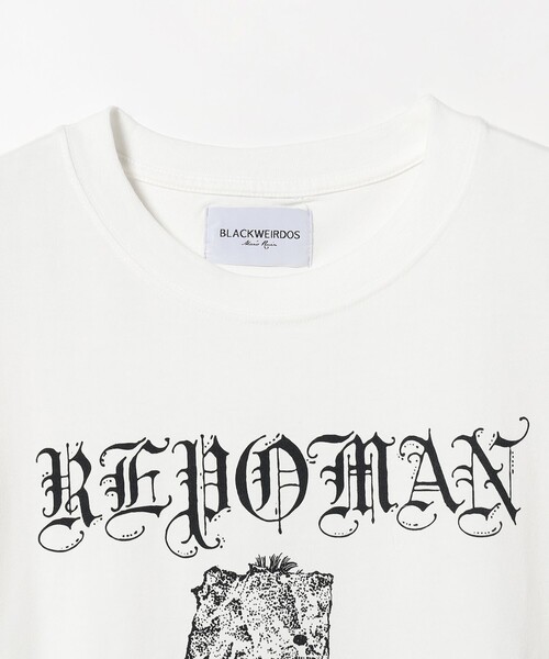 Black Weirdos(ブラックウィドウ)の「BLACK WEIRDOS / Heister Tee(Tシャツ/カットソー・メンズ・ブラック/ホワイト・M/L/XL)」の4枚目の写真