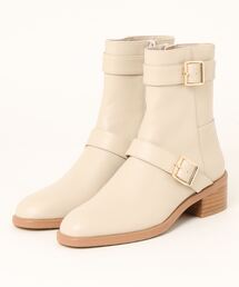 PICHE ABAHOUSE | 【スノーソール】Wベルトショートブーツ(ブーツ)