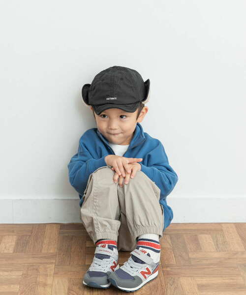 URBAN RESEARCH DOORS(アーバンリサーチドアーズ)の「耳当て付きキャップ(KIDS)(キャップ・キッズ・カーキ/ブラック・ONE)」の3枚目の写真