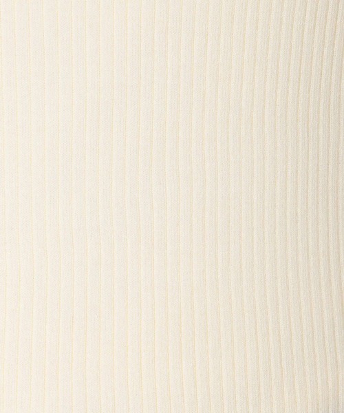 TITE IN THE STORE（ティテ　インザ　ストア）の「ゴールドボタンハイネックニットプルオーバー（ニット/セーター・レディース・オフホワイト/ブラウン/ブラック・38）」の21枚目の写真