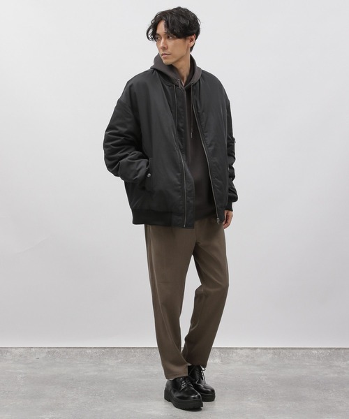 LAKOLE（ラコレ）の「中綿MA-1 / 967904（MA-1・メンズ・ライトブルー/ブラック/オリーブ・LARGE/MEDIUM/X-LARGE）」の11枚目の写真