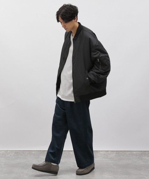 LAKOLE（ラコレ）の「中綿MA-1 / 967904（MA-1・メンズ・ライトブルー/ブラック/オリーブ・LARGE/MEDIUM/X-LARGE）」の12枚目の写真