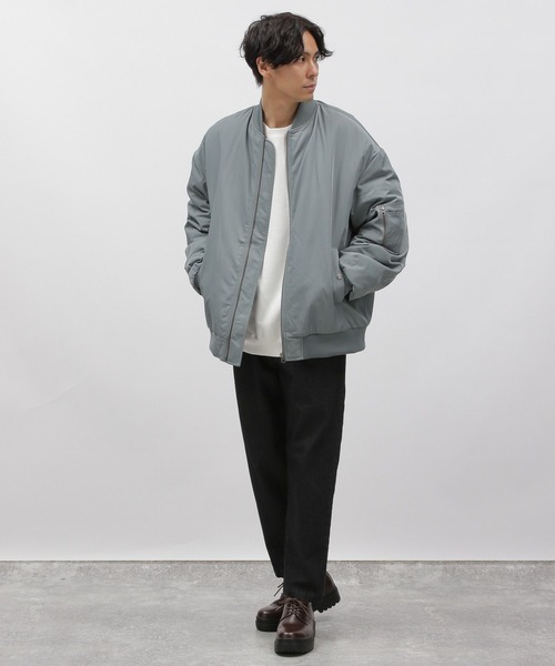 LAKOLE（ラコレ）の「中綿MA-1 / 967904（MA-1・メンズ・ライトブルー/ブラック/オリーブ・LARGE/MEDIUM/X-LARGE）」の17枚目の写真
