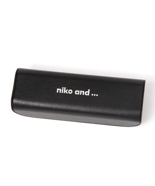 niko and...(ニコアンド)の「オリジナルニコロゴシックメガネケース(その他雑貨・レディース・グレー/ブラック・0)」の4枚目の写真