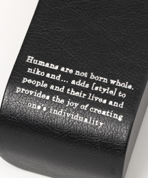 niko and...(ニコアンド)の「オリジナルニコロゴシックメガネケース(その他雑貨・レディース・グレー/ブラック・0)」の6枚目の写真