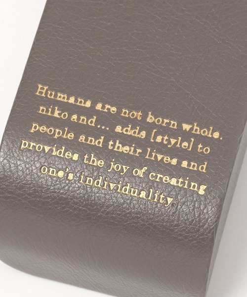 niko and...(ニコアンド)の「オリジナルニコロゴシックメガネケース(その他雑貨・レディース・グレー/ブラック・0)」の10枚目の写真