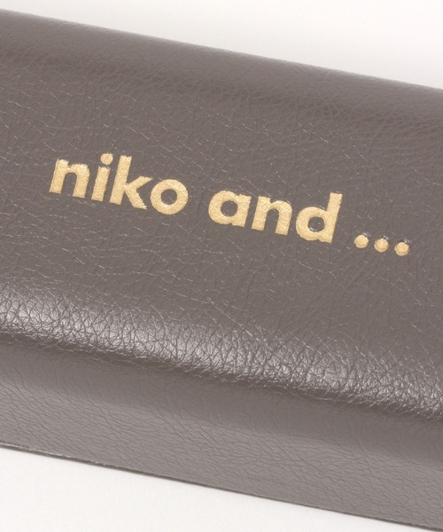 niko and...(ニコアンド)の「オリジナルニコロゴシックメガネケース(その他雑貨・レディース・グレー/ブラック・0)」の11枚目の写真