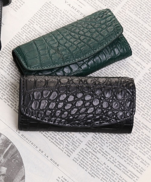 クロコダイルレザーキーケース4連（キーケース/キーアクセサリー